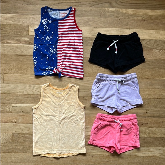 Cat & Jack Other - Cat & Jack Colorful Kids' Summer Outfit Set